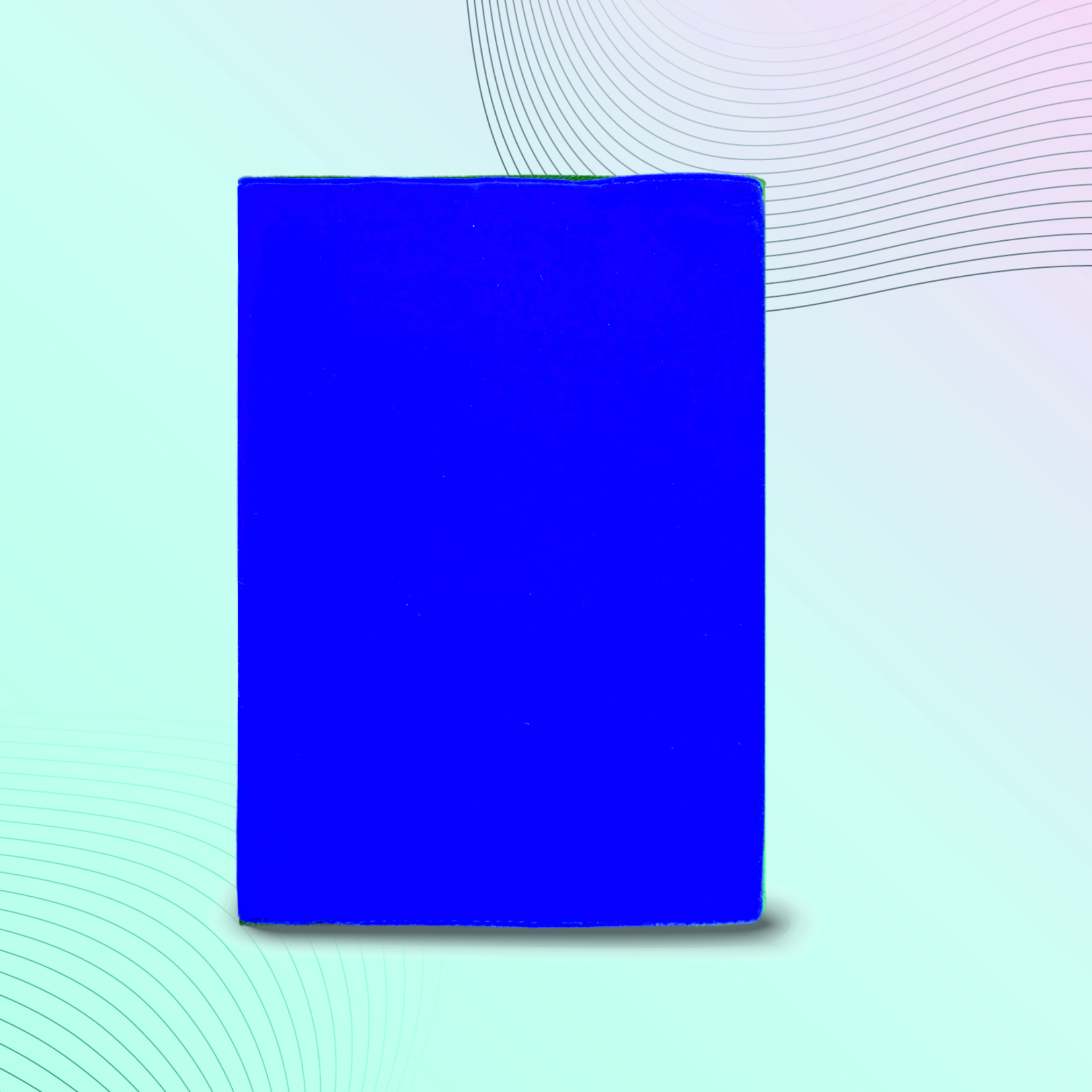 עטיפה קטיפה בצבע רויאל  ללא הדפס דגם #1108