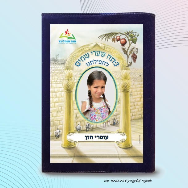  איור צבע מלא  הכותל המערבי עם שבעת המינים דגם #7007