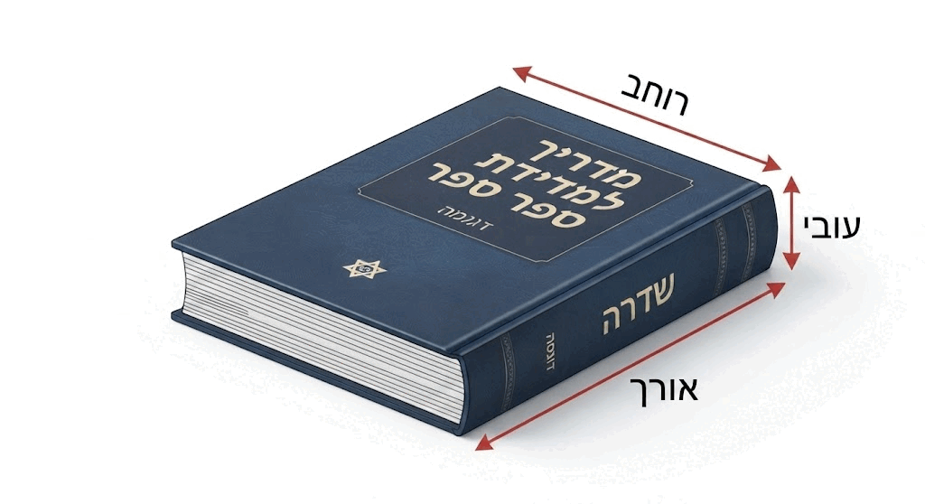 מדריך מדידה אורך, רוחב ועובי